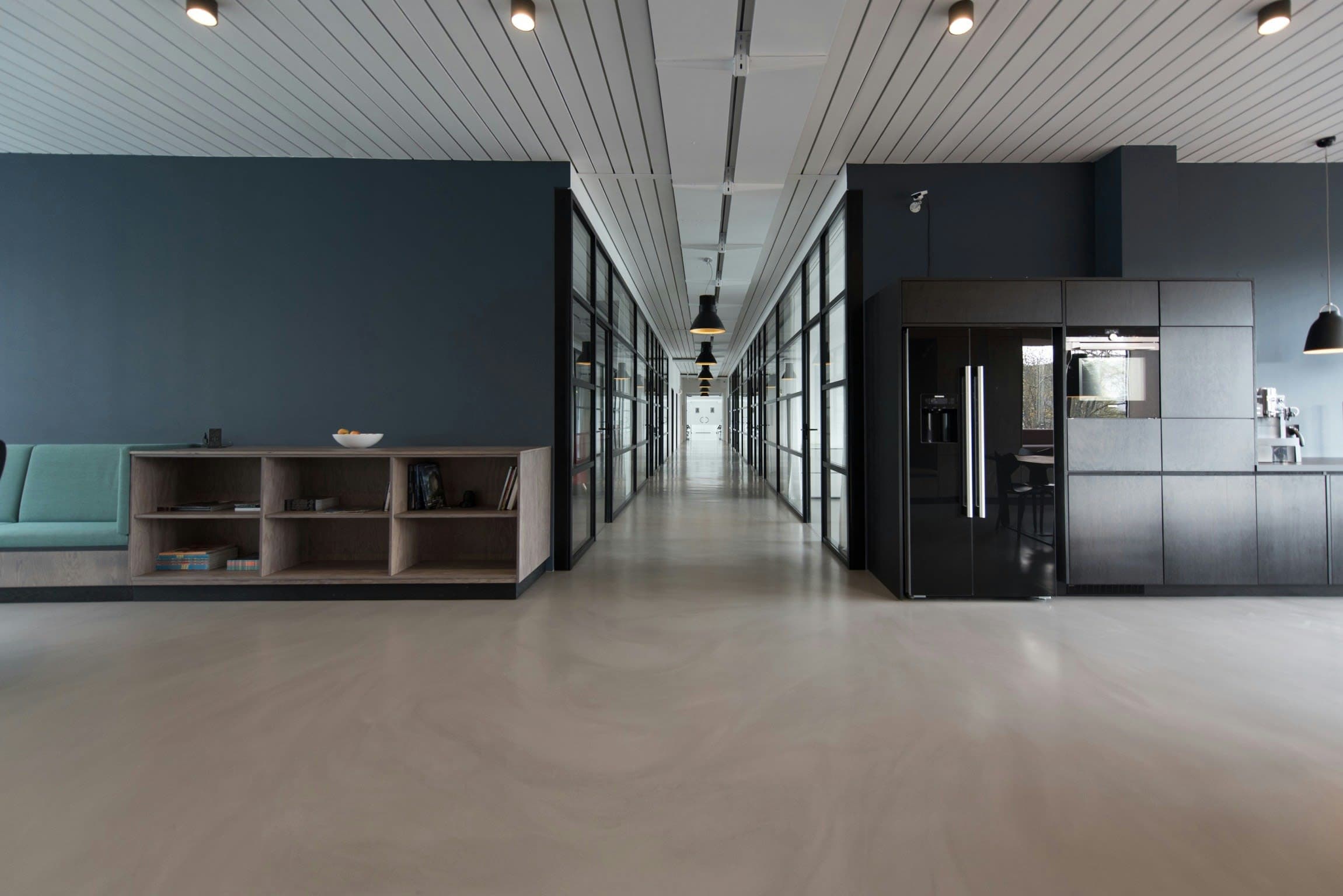 Modern office space interior in Gurgaon designed for high productivity and employee well-being