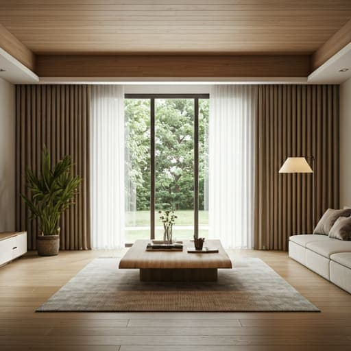 Luxury home living room interior design