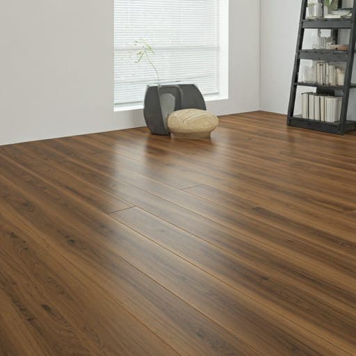 Hardwood flooring in a modern living room